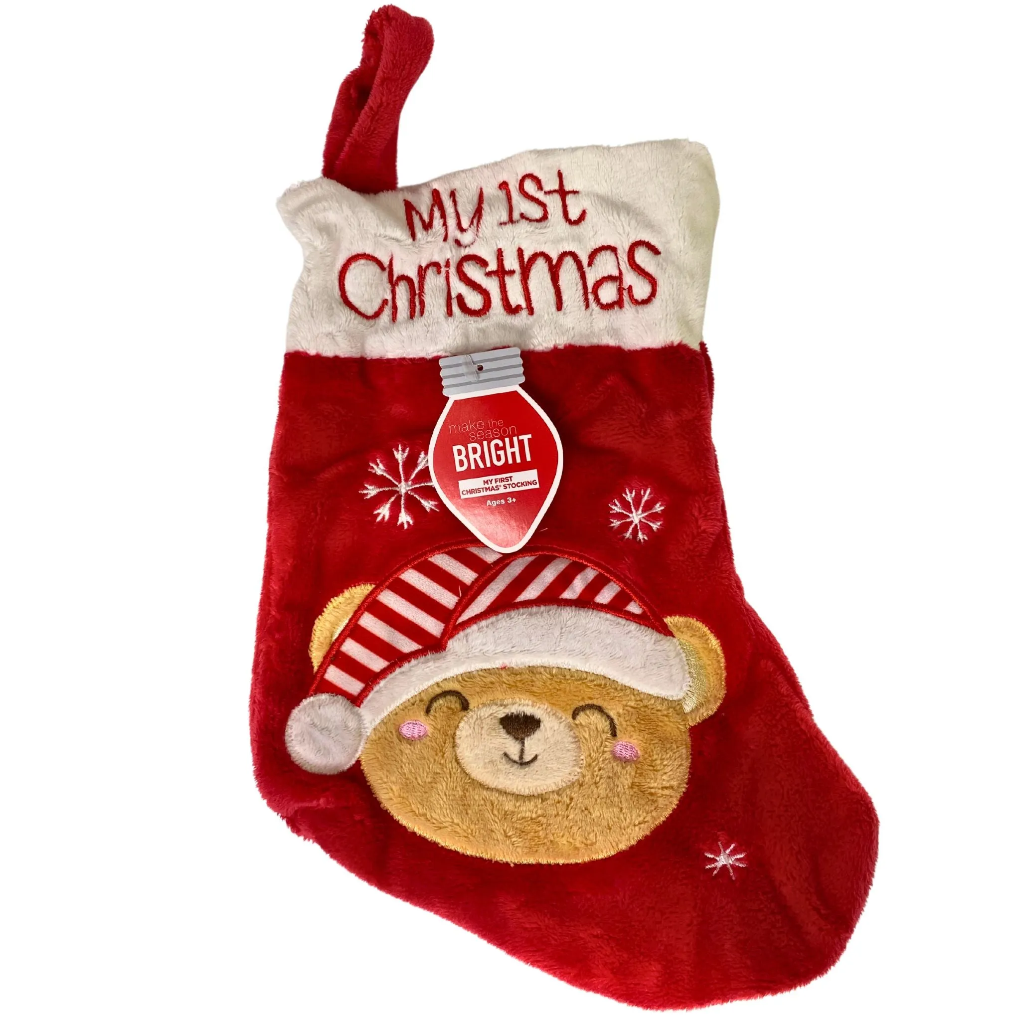 Make The Season Bright My 1st Christmas Stocking Ages 3  (60 Pcs Lot)