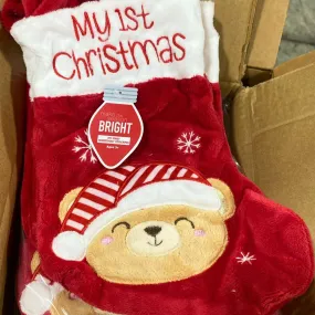 Make The Season Bright My 1st Christmas Stocking Ages 3  (60 Pcs Lot)