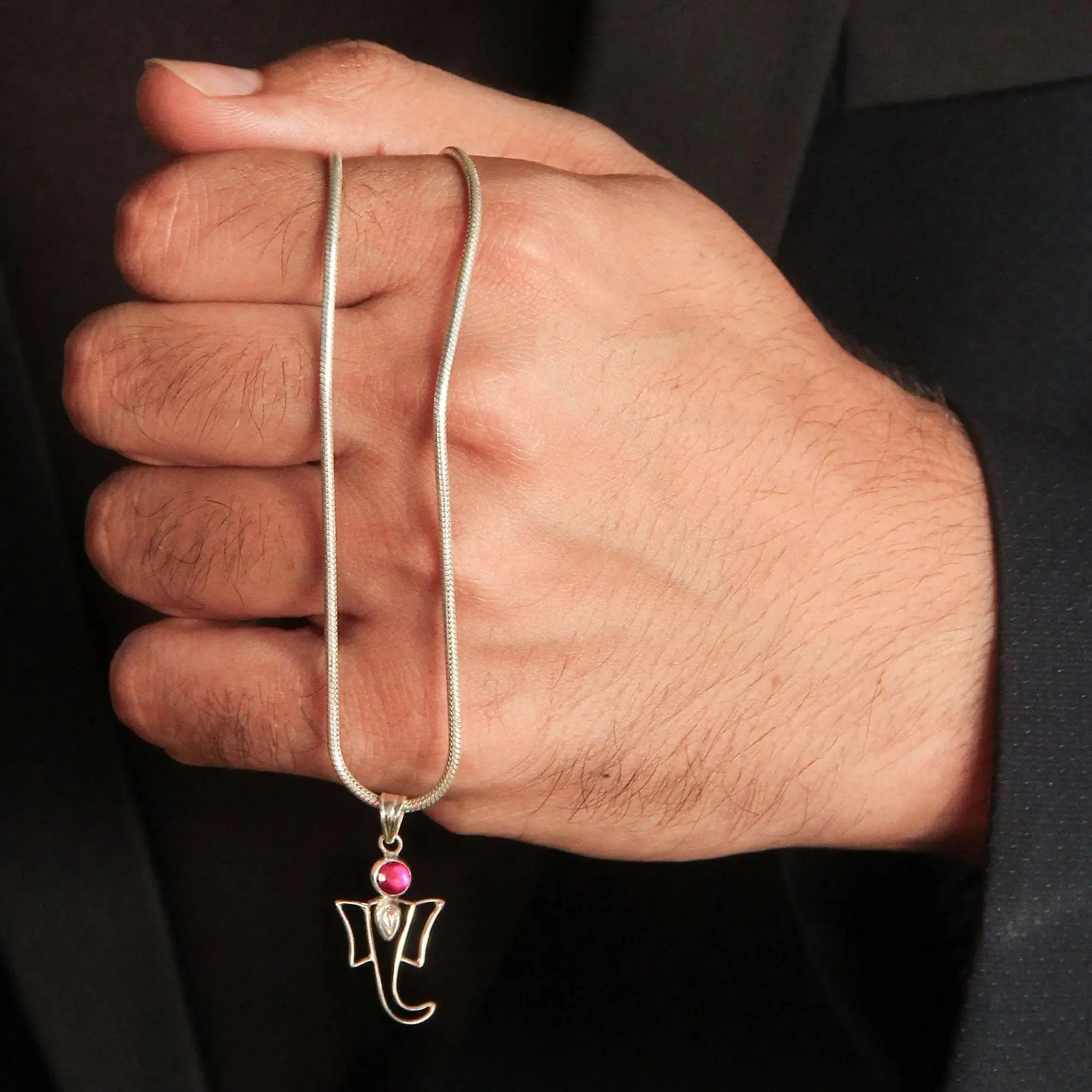 Men's Jewellery Ganesha Pendant