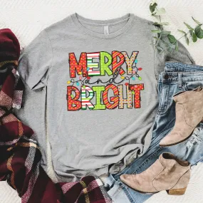 Merry and Bright Paper Craft Long Sleeve