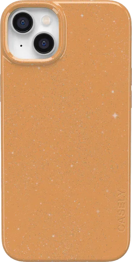 Morning Glow | Orange Pastel Shimmer Case