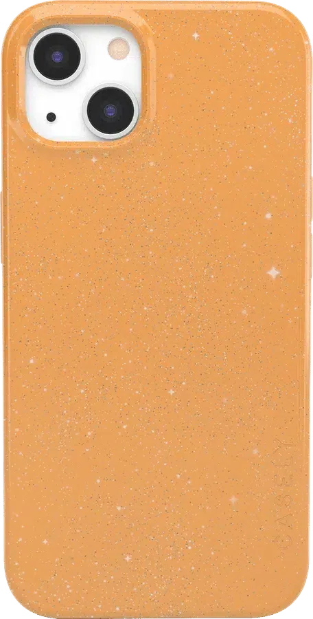 Morning Glow | Orange Pastel Shimmer Case