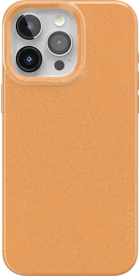 Morning Glow | Orange Pastel Shimmer Case