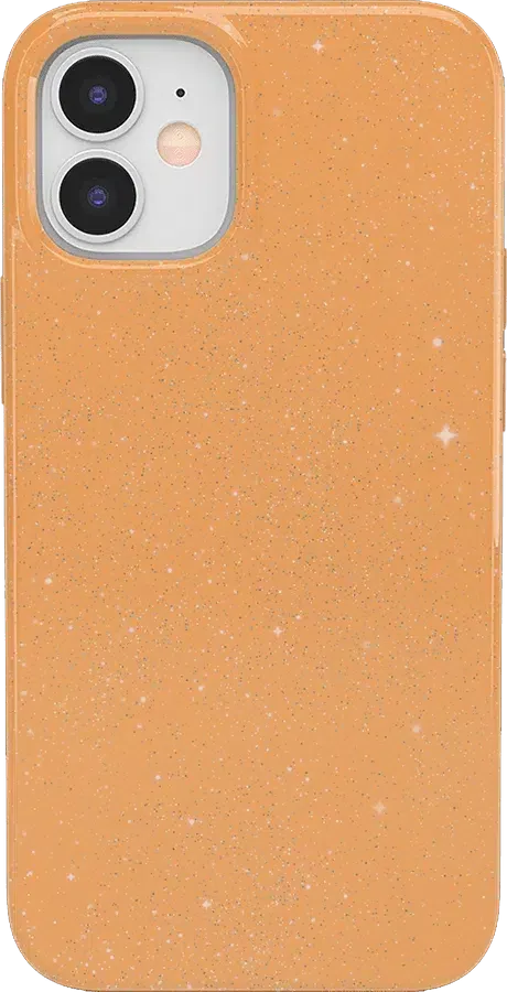 Morning Glow | Orange Pastel Shimmer Case