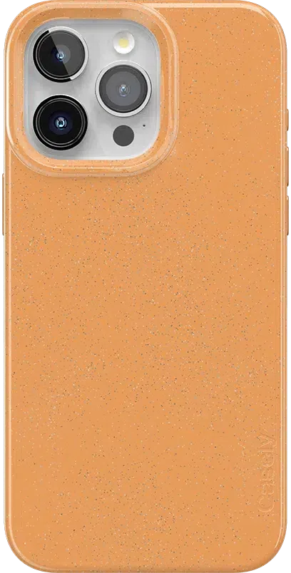 Morning Glow | Orange Pastel Shimmer Case