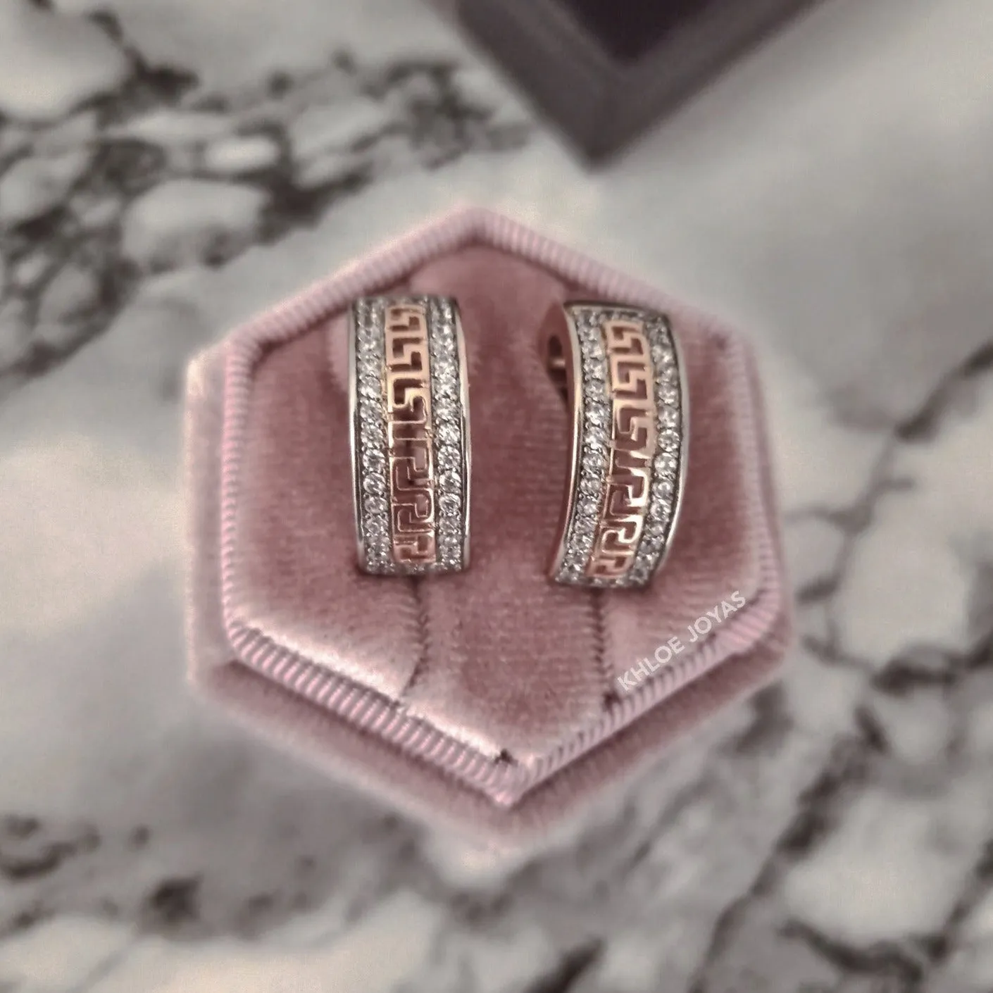Onassis Rose Earrings