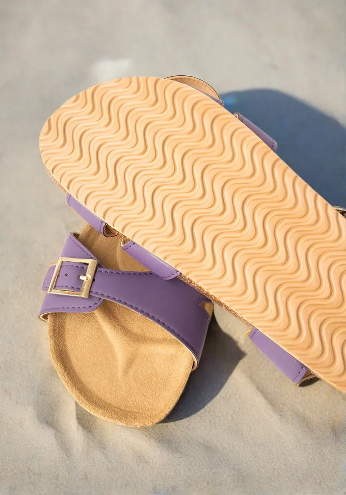 Popsy Purple Sandal