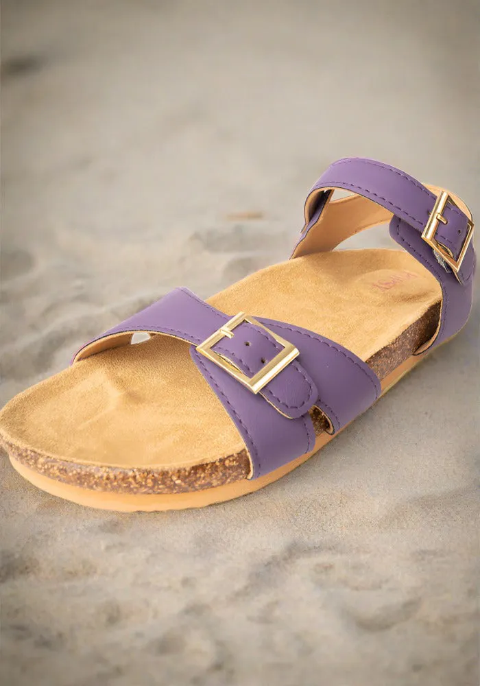 Popsy Purple Sandal