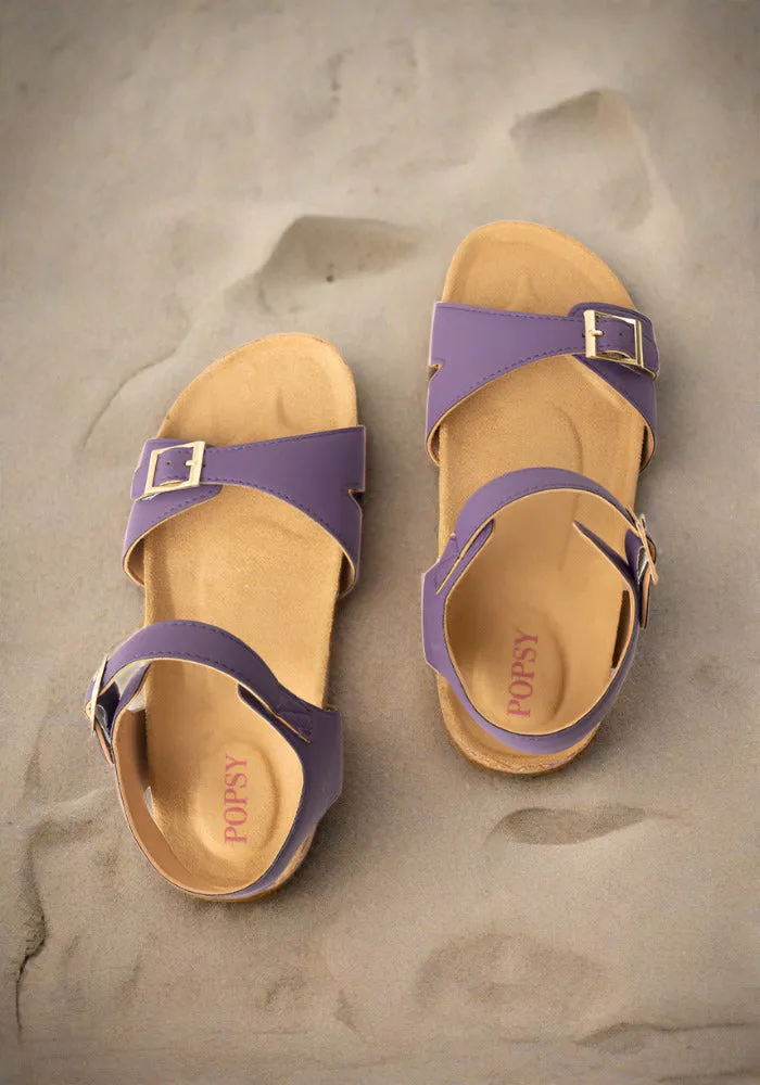 Popsy Purple Sandal