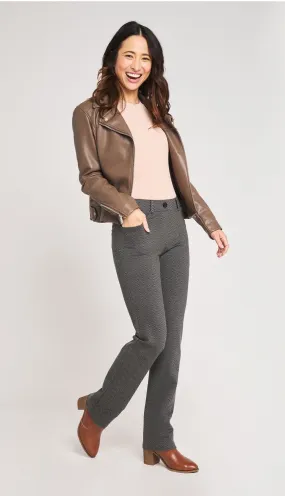 Straight-Leg | 7-Pocket Dress Pant Yoga Pants (Ash Lombard)