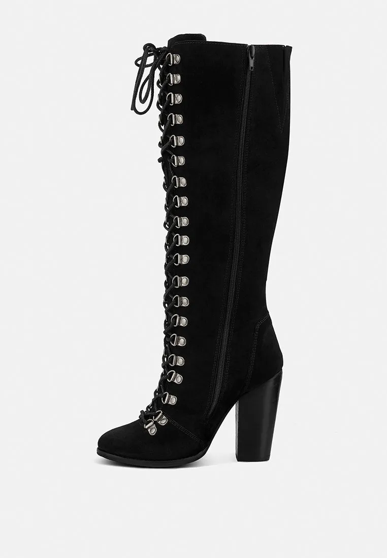 Street-Slay Antique Heeled Calf Boot By Ruw