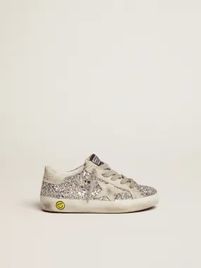 Super-Star Young with silver glitter