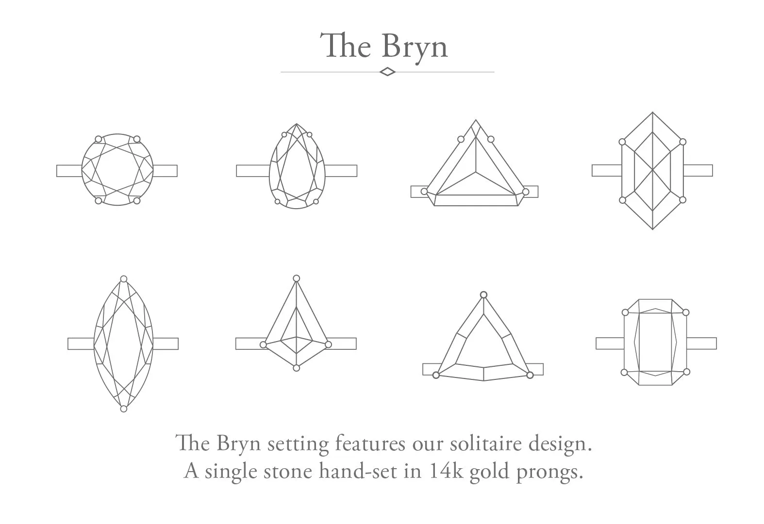 The Bryn Ring with a 1.63ct Oval-Cut Salt and Pepper Diamond