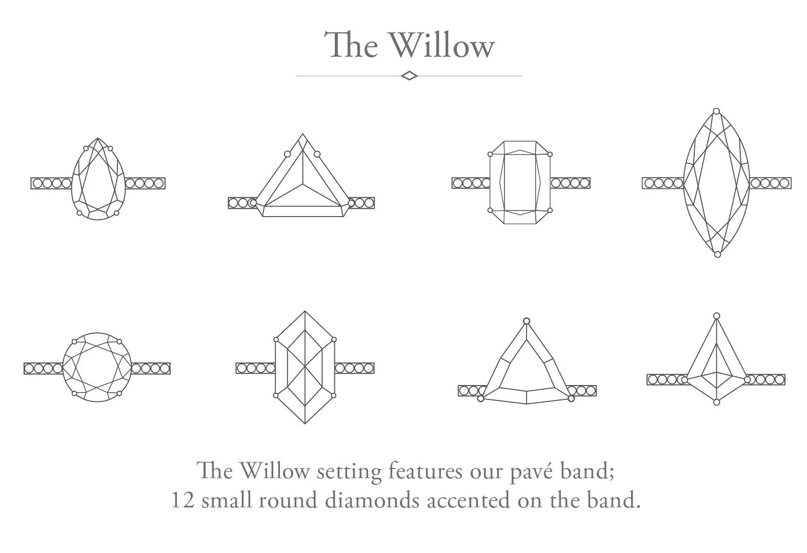 The Bryn Ring with a 1.93ct Emerald-Cut Salt and Pepper Diamond