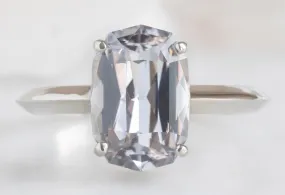 The Bryn Ring with a 3.12ct Cushion-Cut Lilac Sapphire