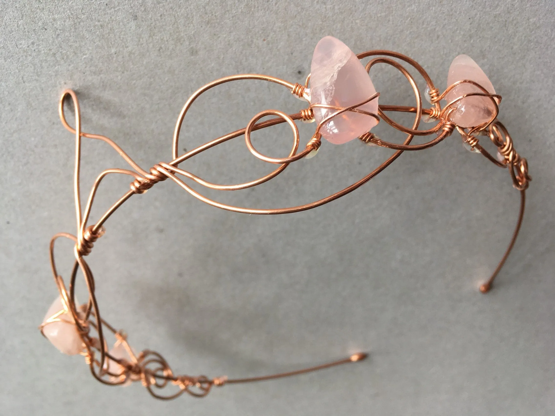 The ROSE EVELYN Elfin Crown