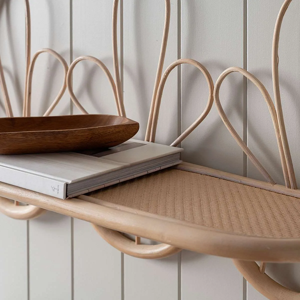 Ziggy Rattan Wall Shelf Ledge