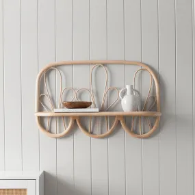 Ziggy Rattan Wall Shelf Ledge