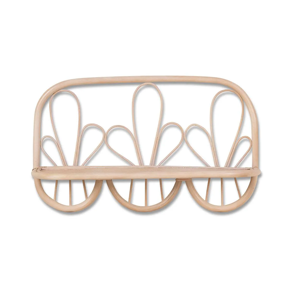 Ziggy Rattan Wall Shelf Ledge